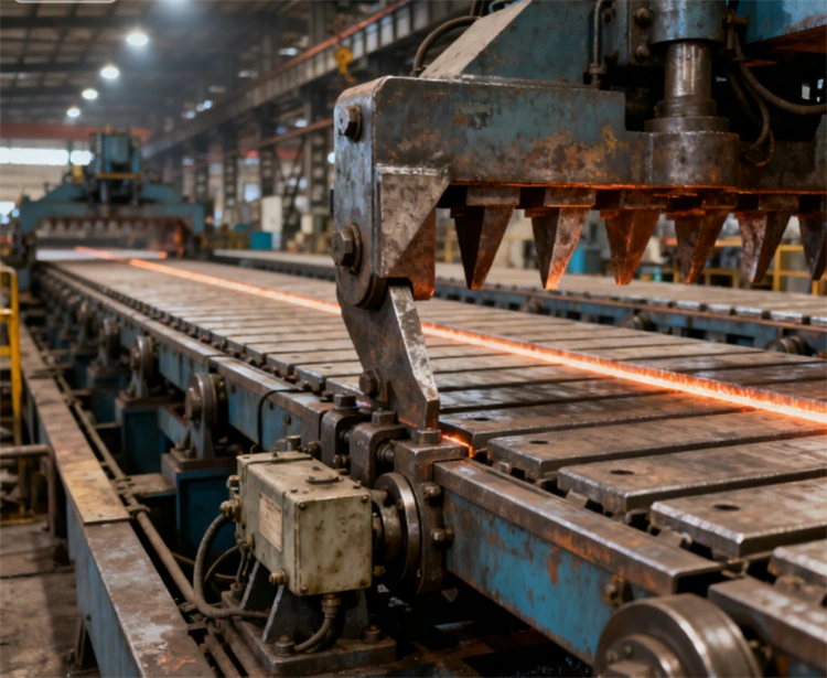 Pawl-Type Cooling Bed