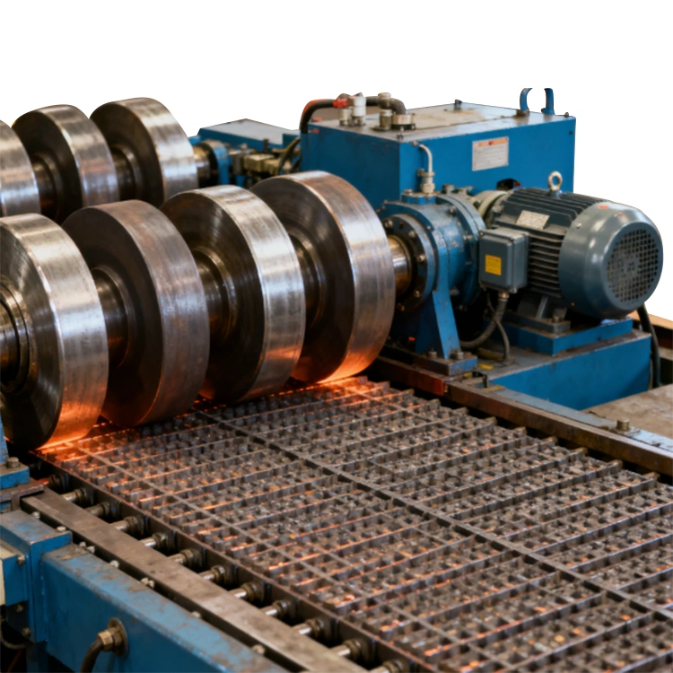 ローラー式冷却ベッド